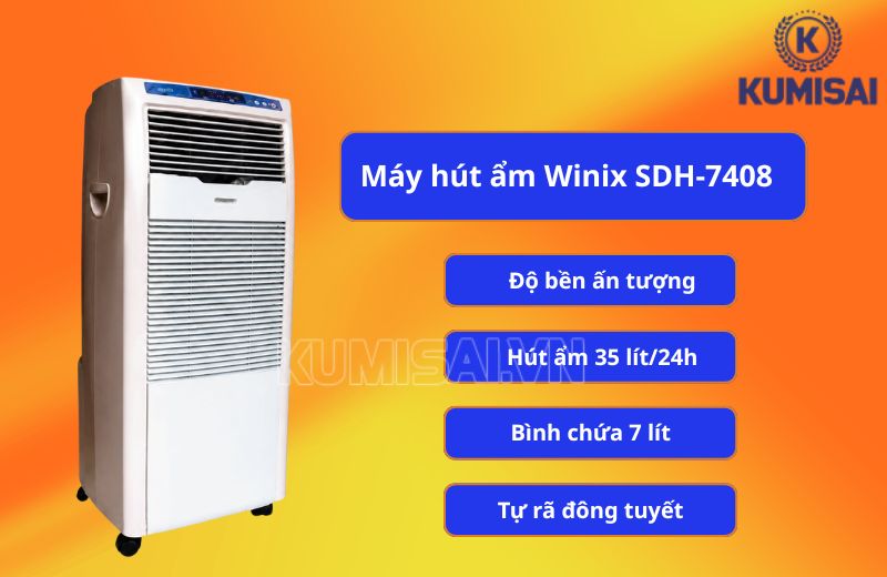 Winix SDH-7408 nổi bật nhờ loạt điểm cộng đắt giá