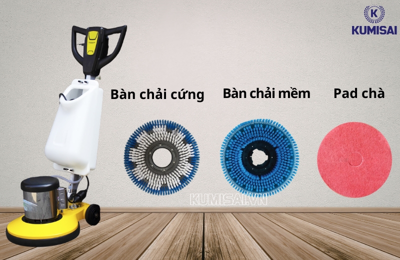 Bàn chải cao cấp, không làm xước sàn