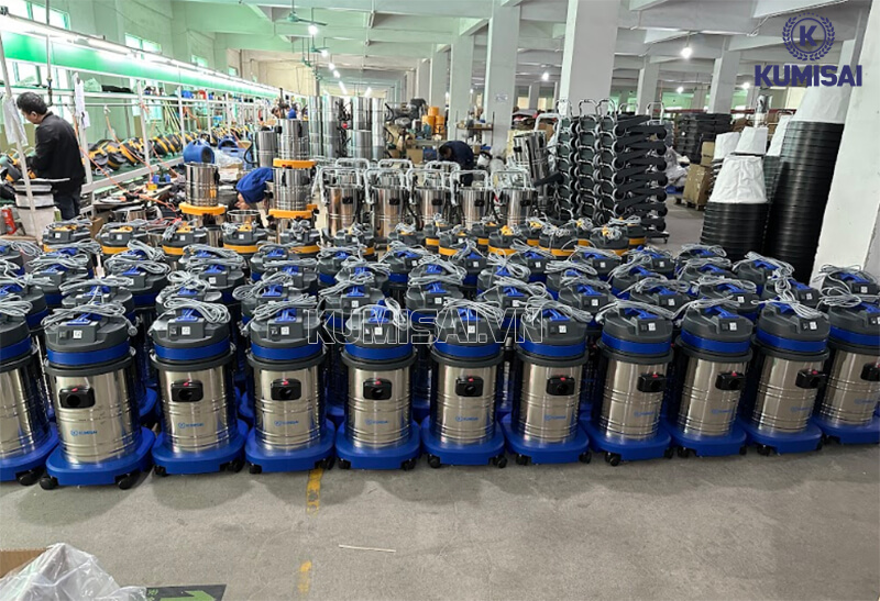 Kumisai Việt Nam chuyên bán máy hút bụi công nghiệp & tư vấn Trong cách dùng máy hút bụi công nghiệp!