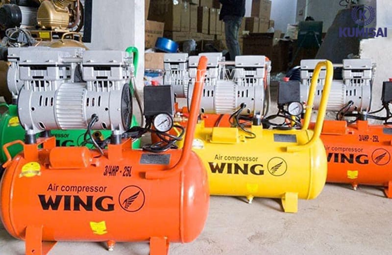 Kumisai Việt Nam cung ứng nhiều mã máy nén khí 25L