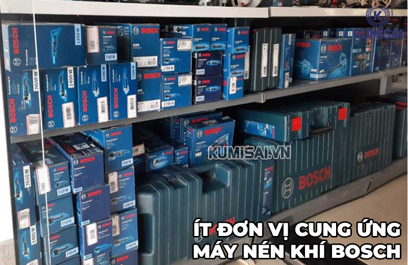 Đơn vị bán máy nén khí Bosch tại nước ta khá hiếm, chủ yếu là các dụng cụ Bosch