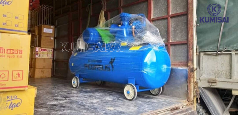 Kumisai Việt Nam - Đơn vị bán máy nén khí piston Pegasus TM-W-2.0/12.5-500L 