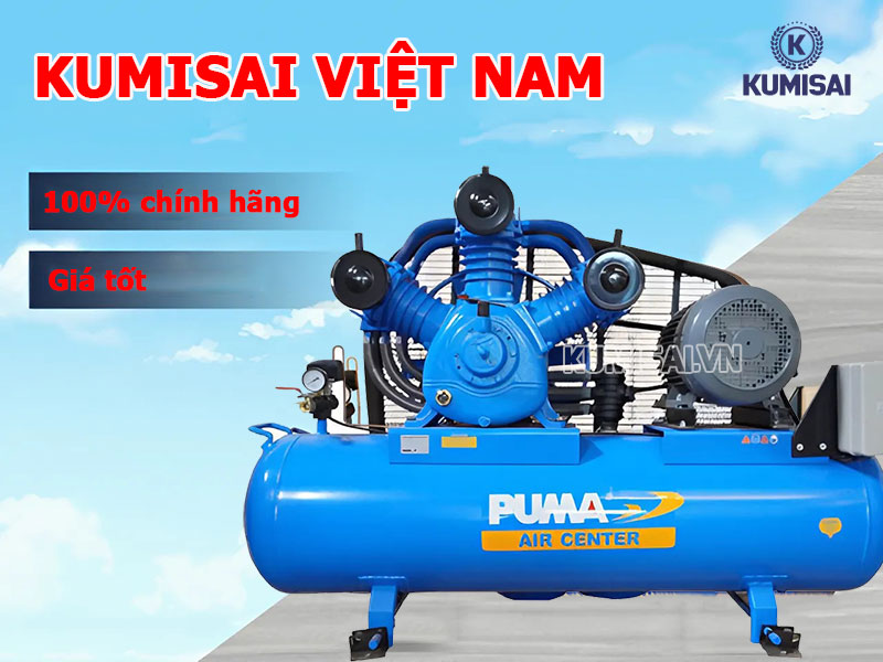 Kumisai – Địa chỉ phân phối máy nén khí Puma chính hãng, giá tốt
