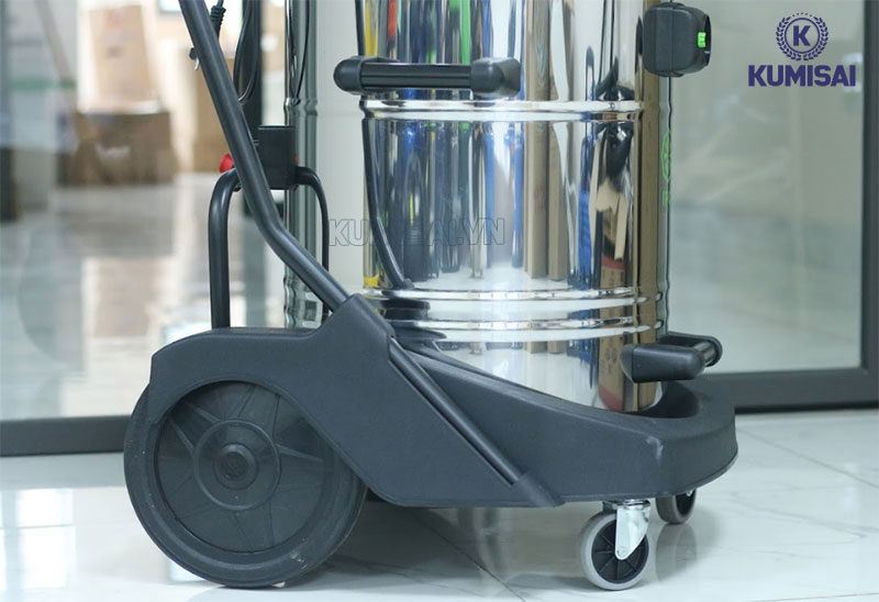 Thiết kế bánh xe máy hút bụi bền chắc, dễ di chuyển