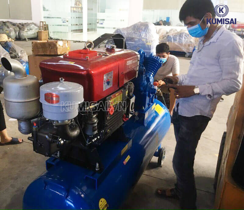 Bảo dưỡng định kỳ cho máy nén khí chạy dầu Pegasus TM-V-1.05/12.5-330L