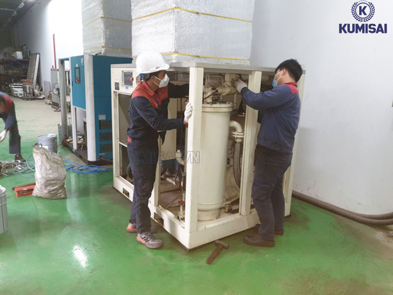Tiến hành theo dõi và bảo trì định kỳ máy nén khí theo khuyến cáo nhà sản xuất!