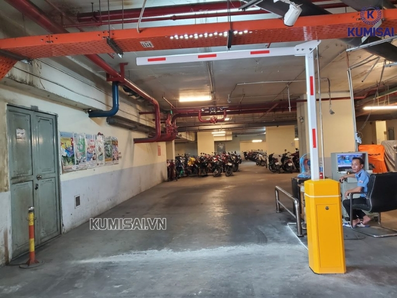 Barie bảo vệ dạng cần gập