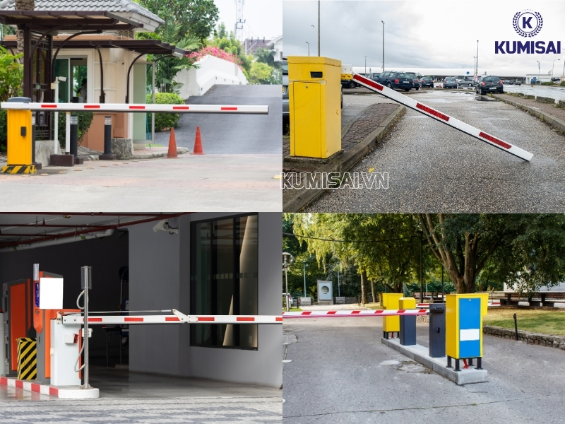 Barie cần thẳng được lắp đặt trong thực tế đời sống hiện nay