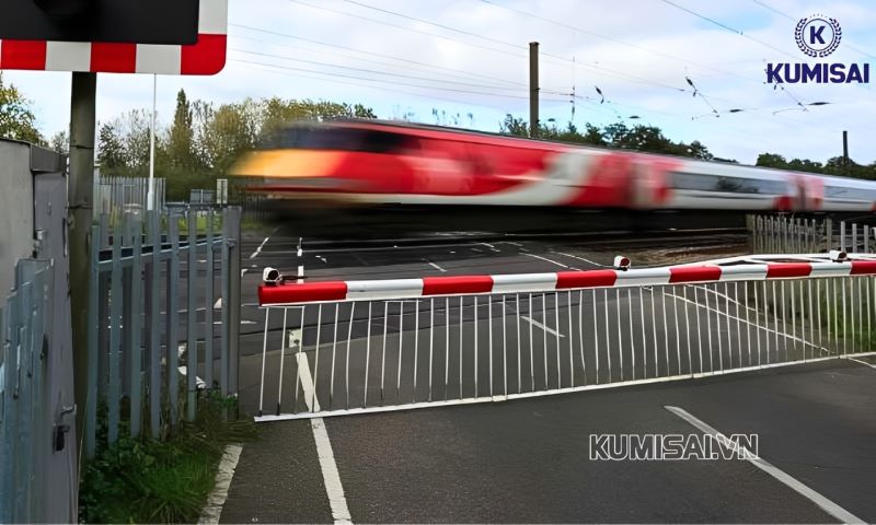 Barie chắn tàu dạng hàng rào