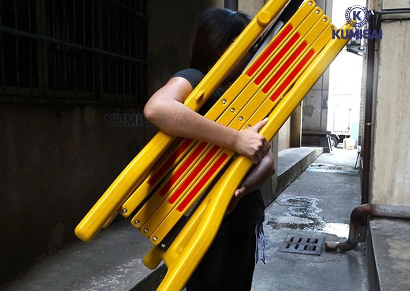 Barie nhựa linh hoạt, trọng lượng nhẹ