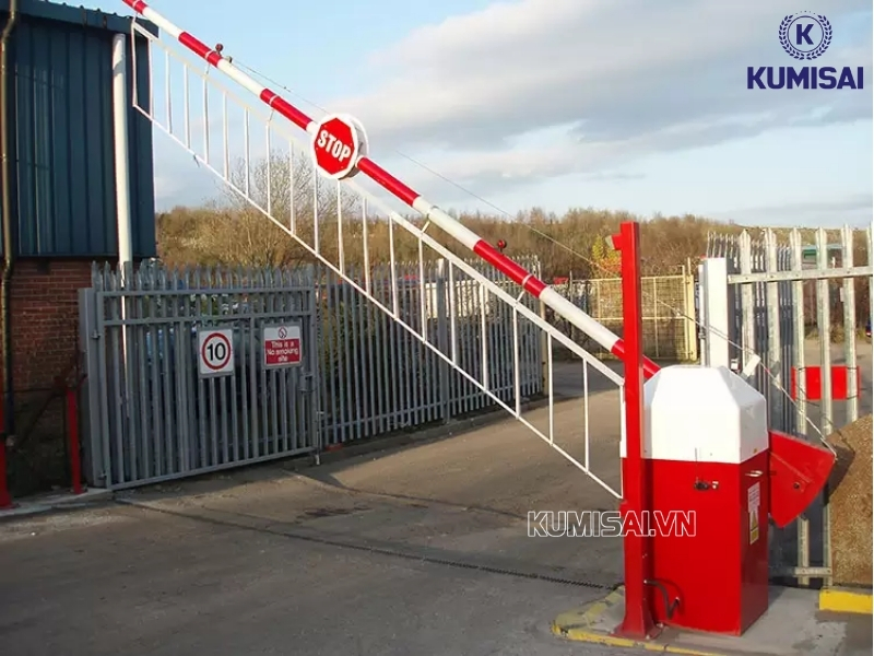 Barie rào chắn quản lý phương tiện và đảm bảo an ninh cho khu vực lắp đặt