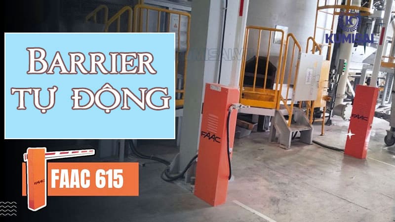Tìm hiểu về barrier tự động Faac 615