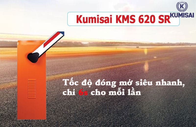 Tốc độ đóng mở cần chắn cực nhanh 