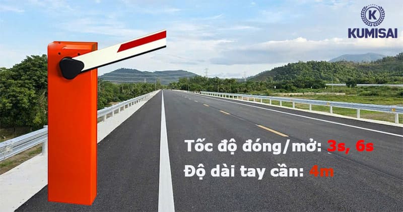 Tốc độ đóng mở nhanh, linh hoạt cho người dùng