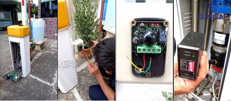 Cấu tạo cơ bản của barie tự động Shinning ST201 Cấu tạo cơ bản của barie tự động Shinning ST201