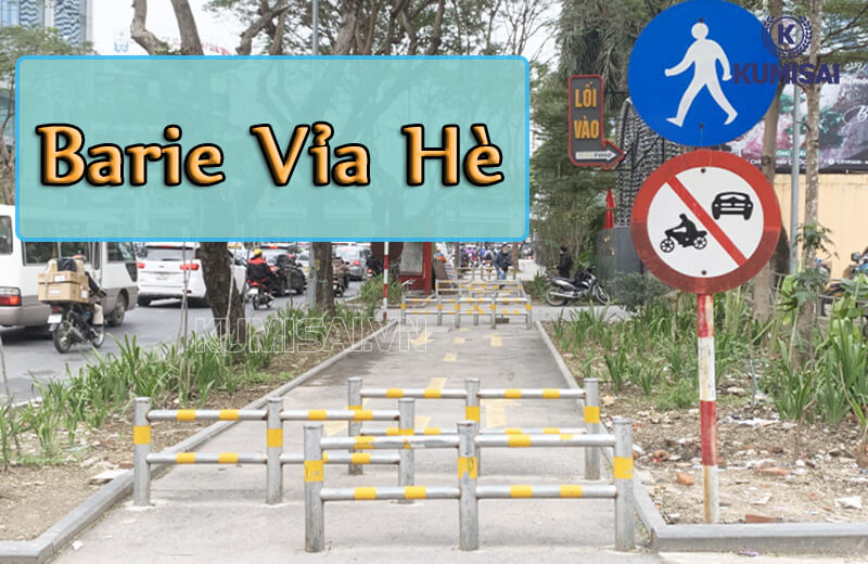 Tìm hiểu về barie vỉa hè Tìm hiểu về barie vỉa hè