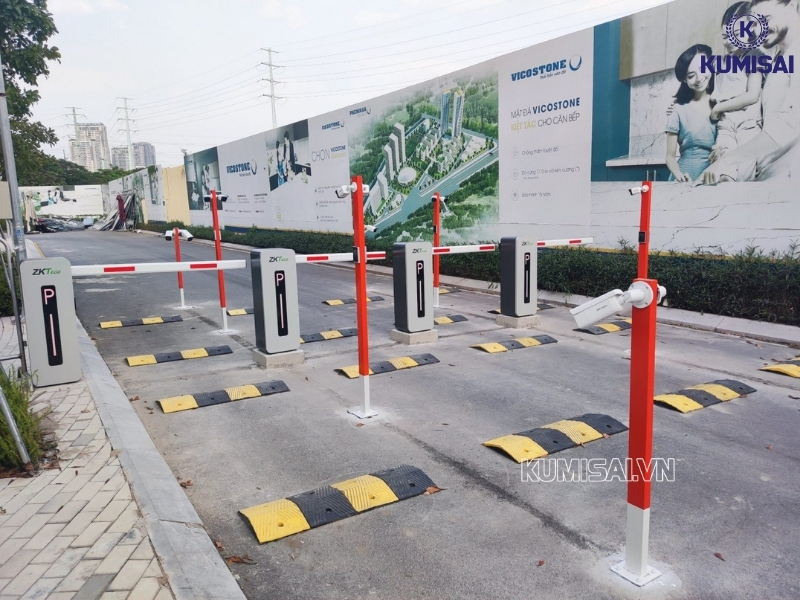 Barrier ZKTECO BGM545 thuận tiện cho việc lắp đặt và bảo trì