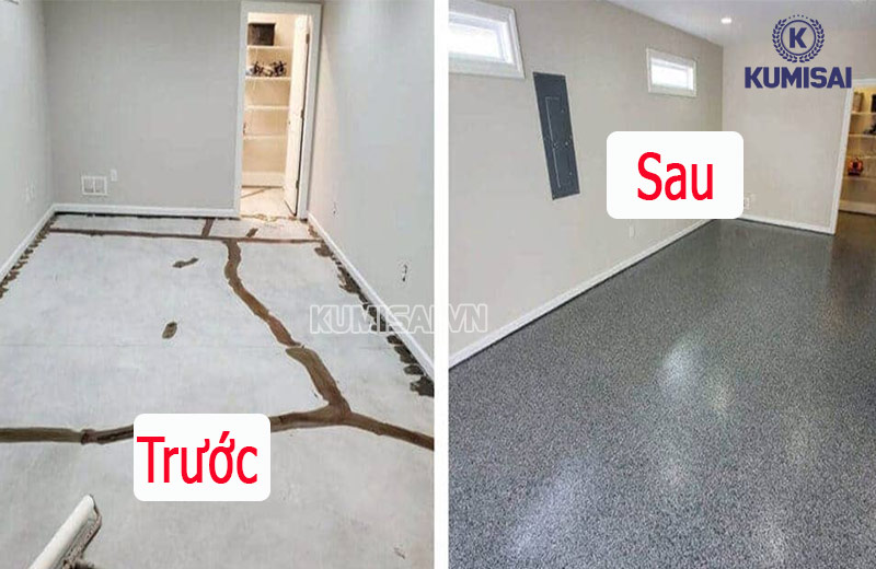 Bề mặt sàn Epoxy sở hữu nhiều ưu điểm hoàn hảo