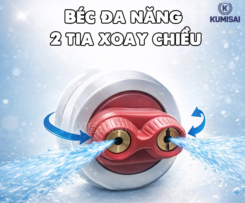 Tìm hiểu béc đa năng 2 tia xoay chiều Tìm hiểu béc đa năng 2 tia xoay chiều