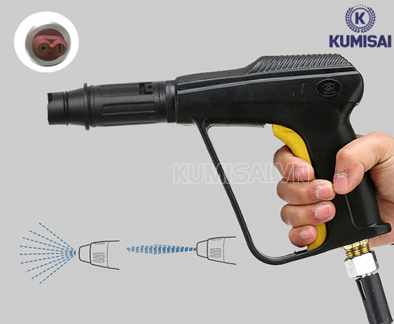 Béc đa năng 2 tia xoay chiều chịu áp lực tốt Béc đa năng 2 tia xoay chiều chịu áp lực tốt