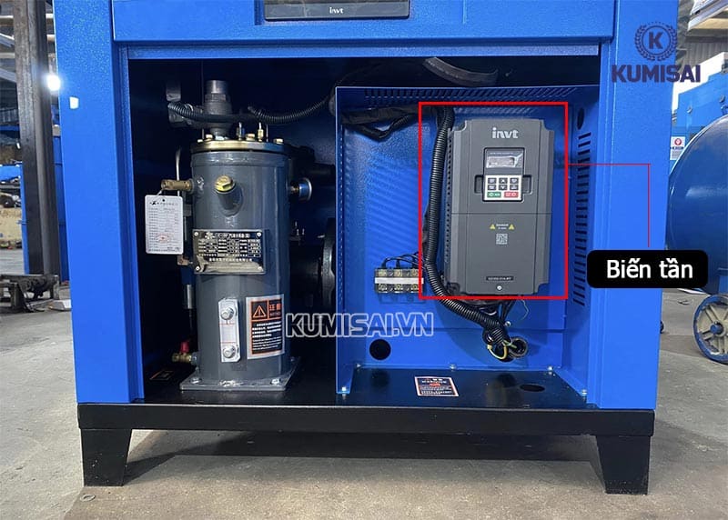 Biến tần máy nén khí - Ưu điểm và nguyên tắc hoạt động