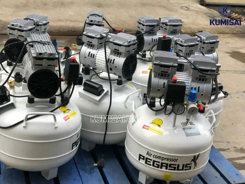 Bình chứa khí dạng tròn, không chiếm nhiều diện tích lắp đặt 