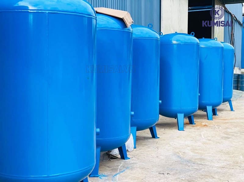 Bình chứa dung tích 500 lít tĩnh điện, an toàn tuyệt đối