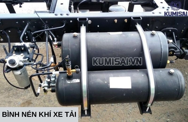 Bình nén khí xe tải Bình nén khí xe tải