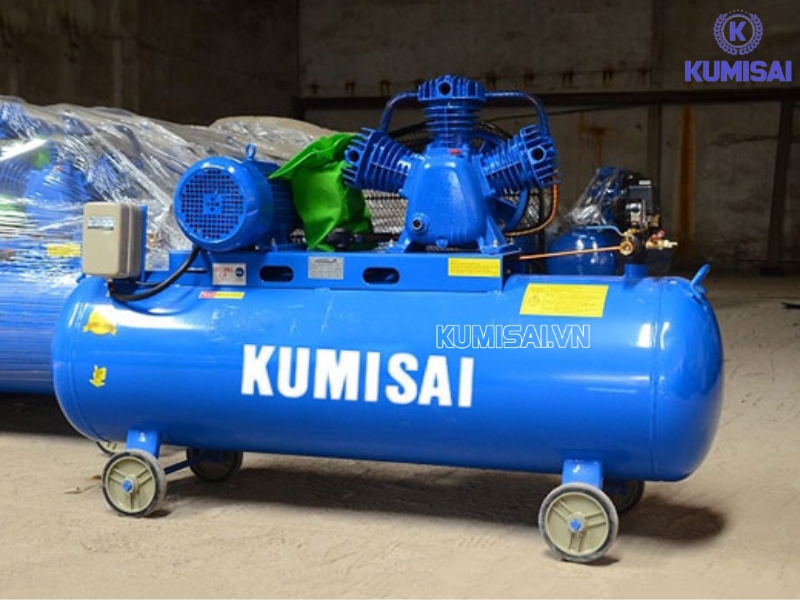 Bình chứa khí lớn 120 Lít, lưu trữ lượng khí nén lớn