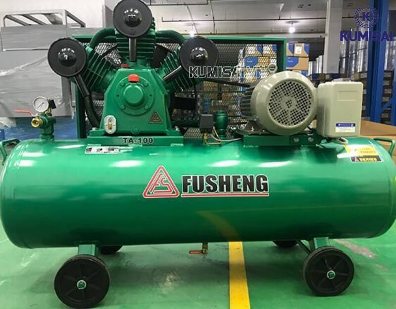 Bình chứa dung tích lớn 300 lít, lưu trữ nguồn khí nén lớn