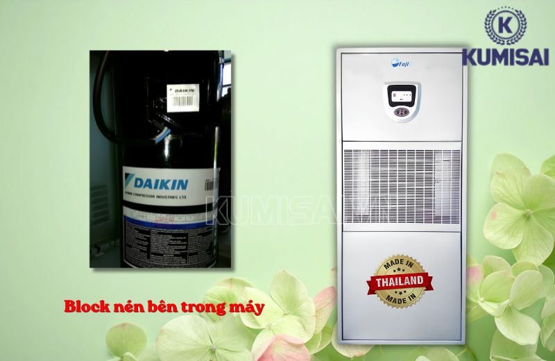 Block nén cao cấp trong máy