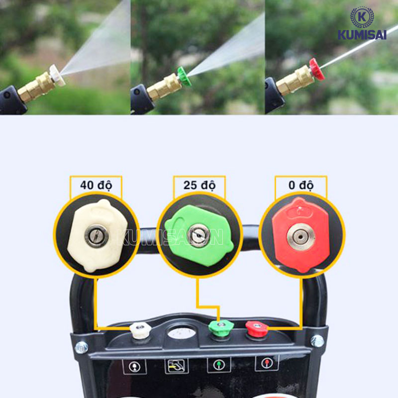 Bộ béc phun đa năng 