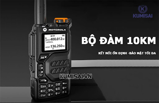 TOP 5+ Bộ đàm 10km kết nối ổn định, bảo mật tối đa