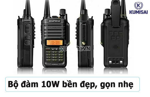 TOP 10+ Bộ đàm 10W: Thông dụng, Loa rõ, Sóng khỏe