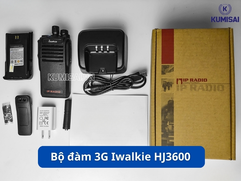 Tìm hiểu về sản phẩm máy bộ đàm 3G Iwalkie HJ3600