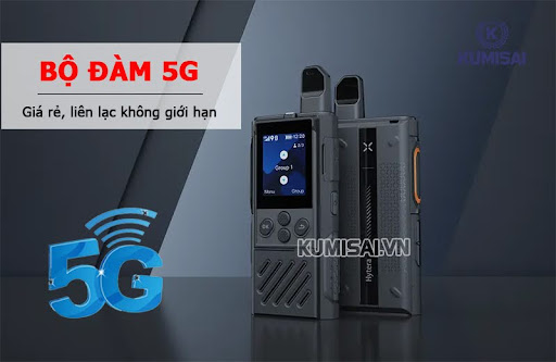 Top 5+ bộ đàm 5G cầm tay giá rẻ, liên lạc không giới hạn