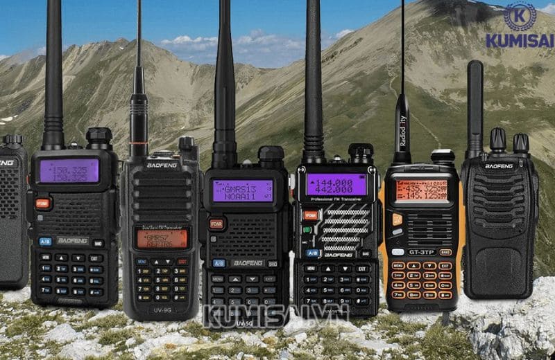 Bộ đàm BaoFeng đa dạng mẫu mã
