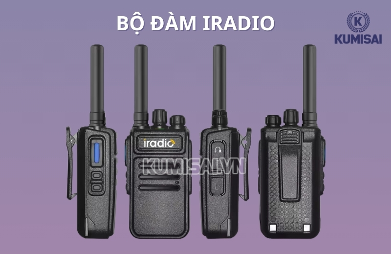TOP 5 bộ đàm Iradio chính hãng, loa tốt, giá rẻ [2025]