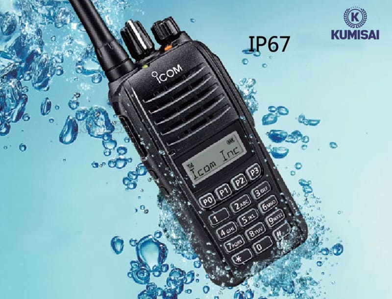 Icom IC-F2000T chống nước hiệu quả