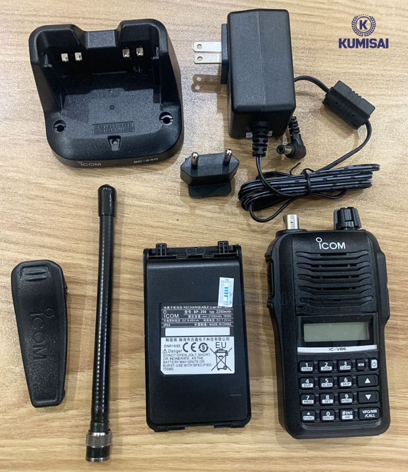 Tìm hiểu về máy bộ đàm Icom IC-V86