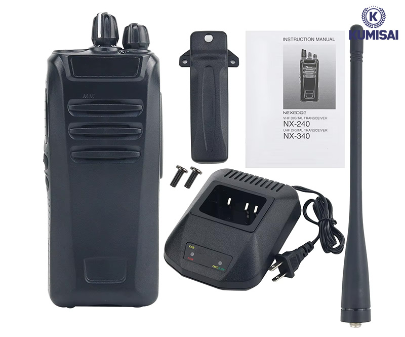 Cấu tạo của bộ đàm Kenwood NX 340 Cấu tạo của bộ đàm Kenwood NX 340
