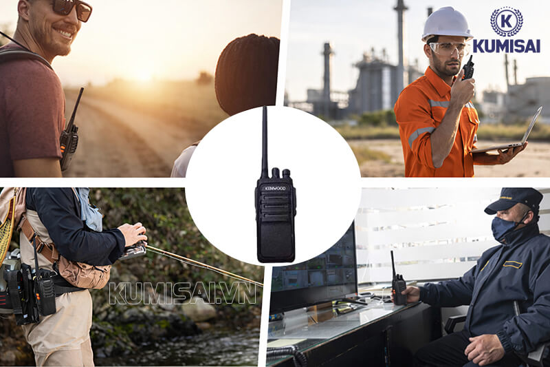 Bộ đàm cầm tay Kenwood TK 1000 đa năng