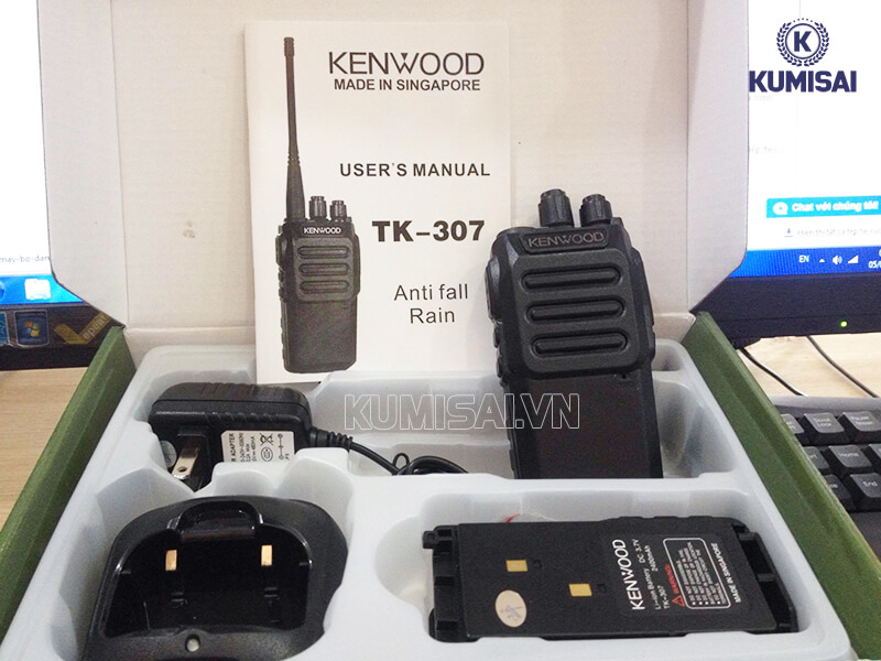 Tìm hiểu về máy bộ đàm Kenwood TK 307