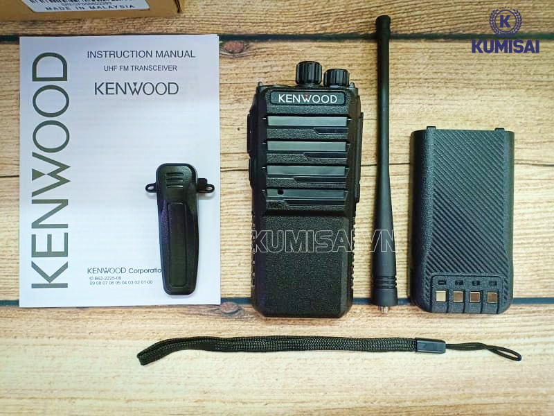 Bộ đàm Kenwood TK 3178 NEW cấu tạo đơn giản