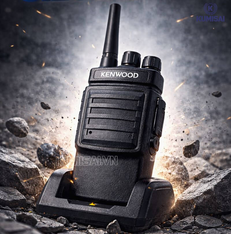 Bộ đàm bền bỉ, chống chịu tốt