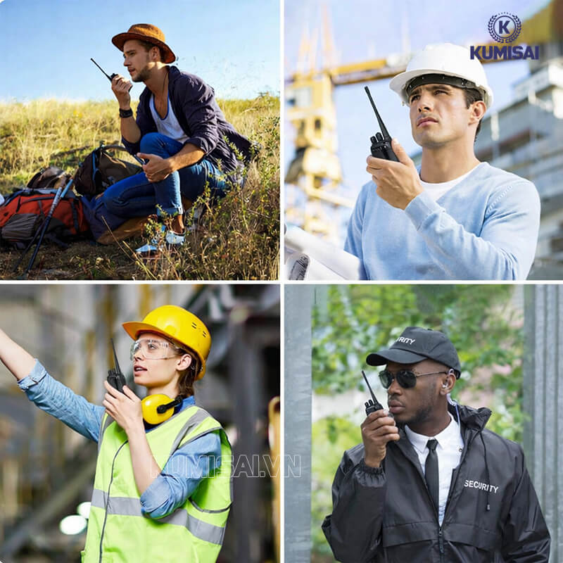 Bộ đàm Kenwood TK-520D liên lạc mạnh mẽ, ổn định