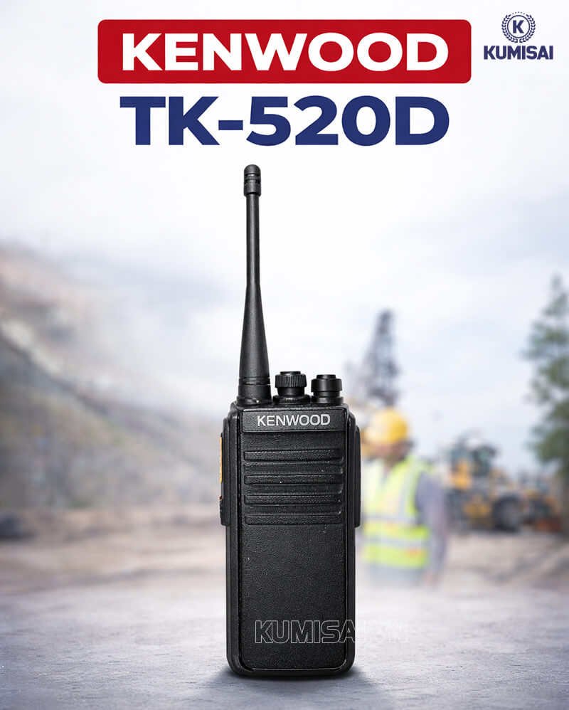 Tìm hiểu về máy bộ đàm Kenwood TK-520D