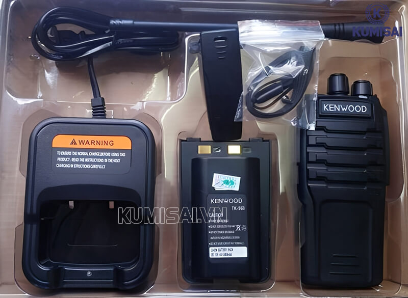 Trọn bộ máy bộ đàm cầm tay Kenwood TK 589