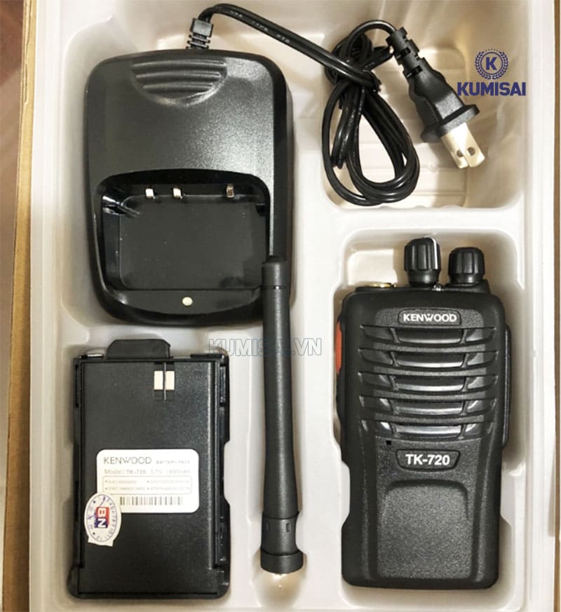 Tìm hiểu về bộ đàm Kenwood TK 720