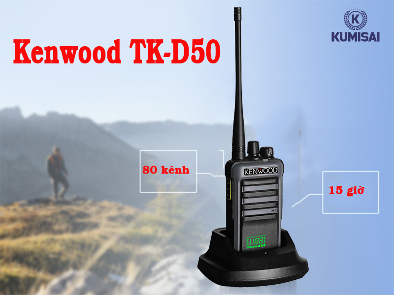 Liên lạc qua 80 kênh, dùng liên tục 18 giờ